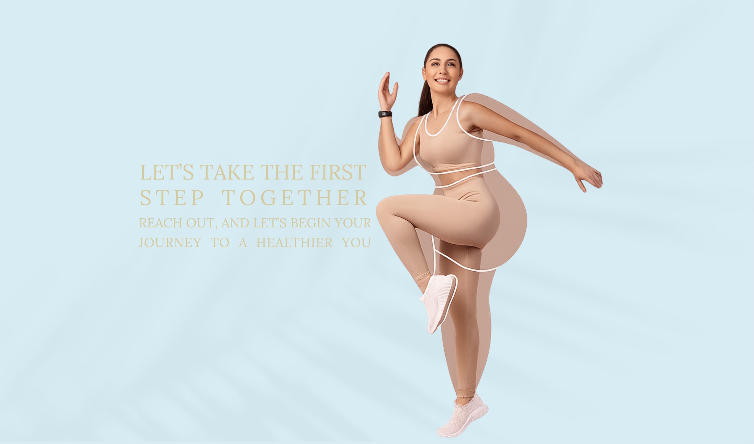 Three women smiling and showing before-and-after weight loss results from Allure Medical Weight Control & Wellness